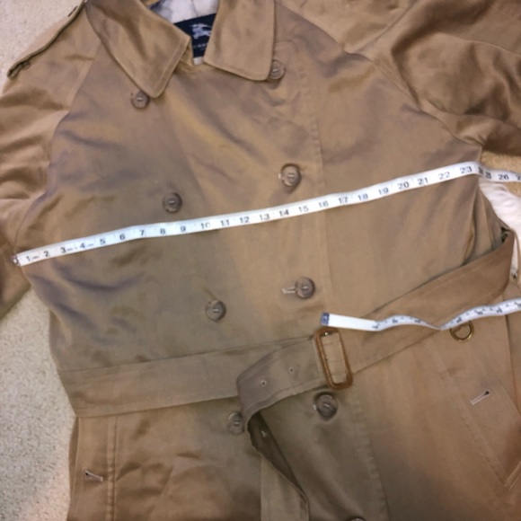 🌺VINTAGE burberry trench coat with removable zippered lining /vest 🌺 - Picture 4 of 16